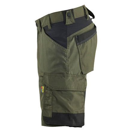 Blaklader 1753 Forest Night/Black Craftsman Shorts Stretch