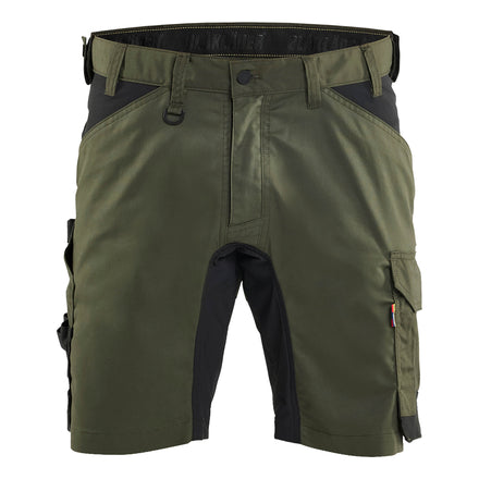 Blaklader 1753 Forest Night/Black Craftsman Shorts Stretch