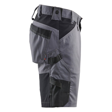 Blaklader 1753 Mid Grey Craftsman Shorts Stretch