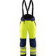 Blaklader 1875 Hi-Vis Yellow/Navy Blue Winter Trousers
