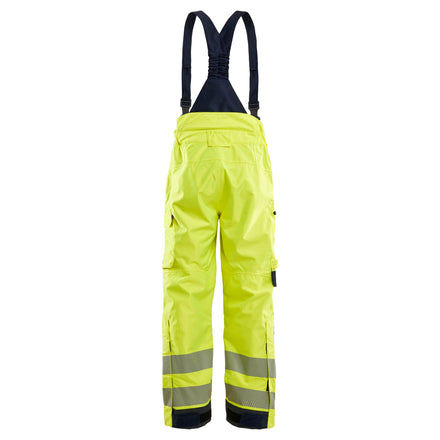 Blaklader 1881 Hi-Vis Yellow/Navy Blue Arc Flash & Fire Retardant Multinorm Shell Trousers