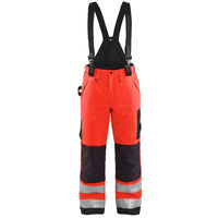 Blaklader 1885 Hi Vis Winter Trousers Hi Vis Red Black Main
