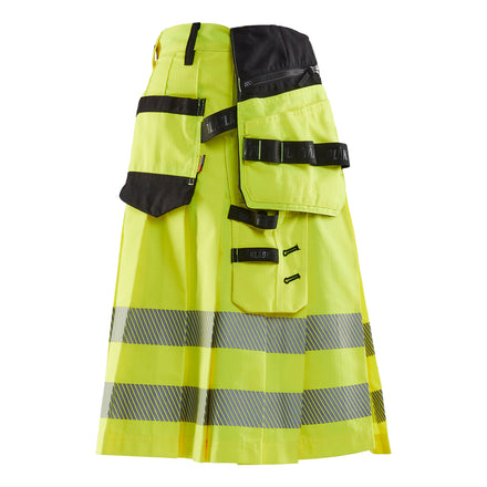 Blaklader 1921 Hi Vis Kilt Hi Vis Yellow Black Right