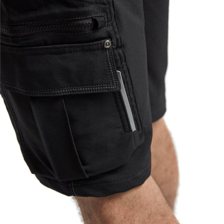 Blaklader 1987 Craftsman Shorts In 4 Way Stretch X1900 Black Feature 2