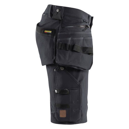 Blaklader 1988 Craftsman Shorts 4 Way Stretch X1900 Black Black Right