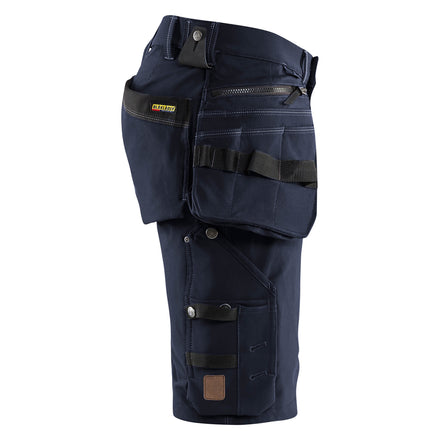 Blaklader 1988 Craftsman Shorts 4 Way Stretch X1900 Dark Navy Black Right