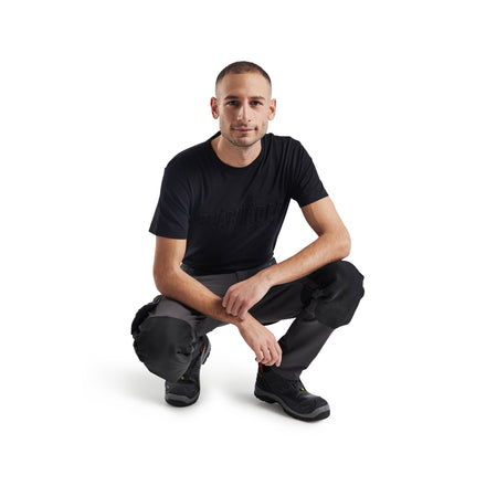 Blaklader 1989 Craftsman Trousers 4 Way Stretch X1900 Black Black Feature 4