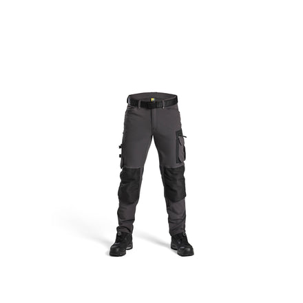 Blaklader 1989 Craftsman Trousers 4 Way Stretch X1900 Black Black Front 2