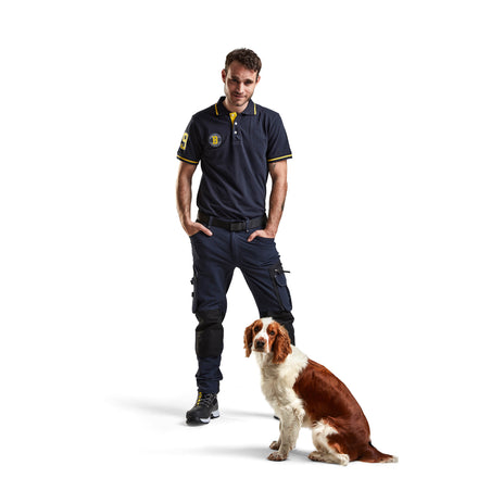 Blaklader 1989 Craftsman Trousers 4 Way Stretch X1900 Dark Navy Black Model