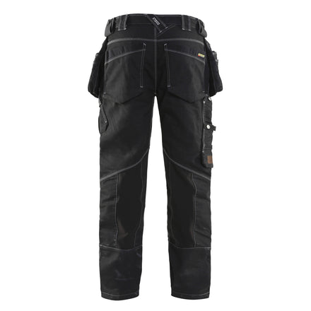 Blaklader 1990 Craftsman Trousers Stretch X1900 Black Back