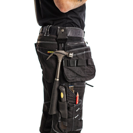 Blaklader 1990 Craftsman Trousers Stretch X1900 Black Feature 4