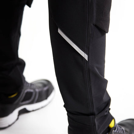 Blaklader 1998 Craftsman Trousers 4 Way Stretch X1900 Black Feature 4