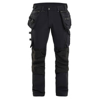 Blaklader 1998 Craftsman Trousers 4 Way Stretch X1900 Black Main