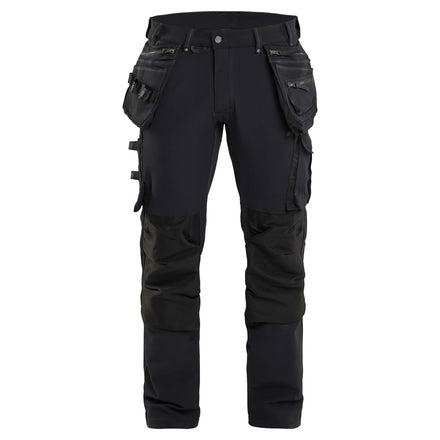 Blaklader 1998 Craftsman Trousers 4 Way Stretch X1900 Black Main