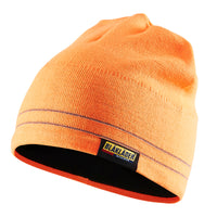 Blaklader 2007 Hi Vis Reflective Beanie Hi Vis Orange Navy Blue