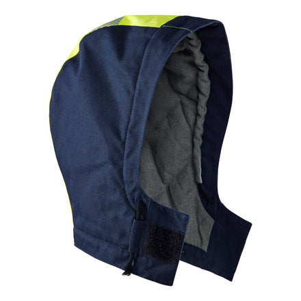 Blaklader 2167 Multinorm Winter Hood Hi Vis Yellow Navy Blue