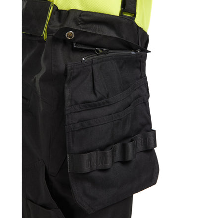 Blaklader 2170 Removable Holster Pockets With Zipper And Press Studs Black Model