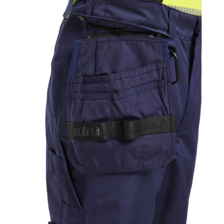 Blaklader 2170 Removable Holster Pockets With Zipper And Press Studs Navy Blue Model