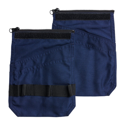 Blaklader 2183 Holster Pockets With Zipper For 1810 1883 1885 2660 2662 2 Pack Navy Blue