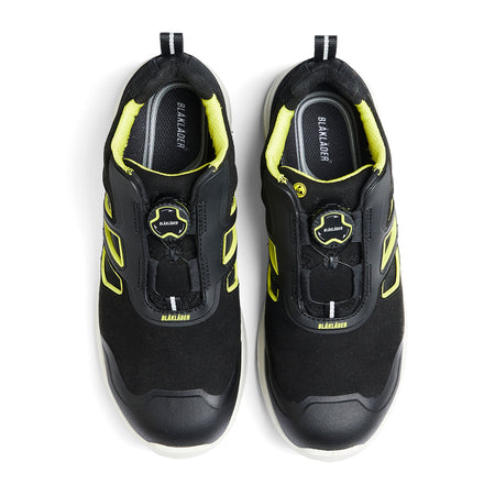 Blaklader 2440 Safety Boot Shoe Black Hi Vis Yellow