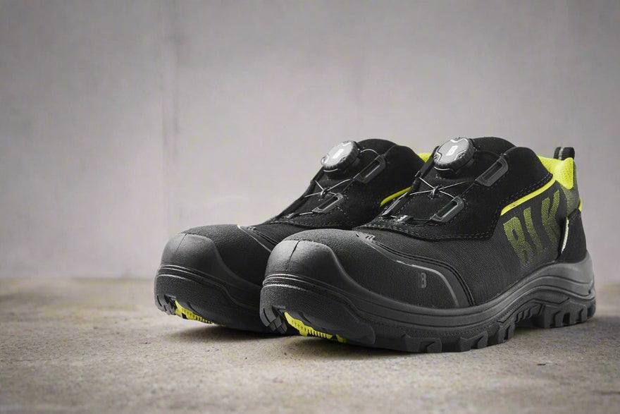 Blaklader 2477 Safety Boot Shoe Black Hi Vis Yellow 2 Description Img