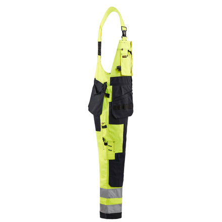 Blaklader 2603 Hi Vis Bib Overalls Hi Vis Yellow Black Right