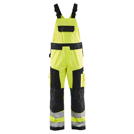 Blaklader 2660 Hi Vis Bib Trousers Hi Vis Yellow Black Main