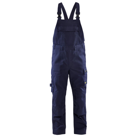 Blaklader 2824 Anti Flame Bib Trousers Navy Blue Main