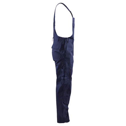 Blaklader 2824 Anti Flame Bib Trousers Navy Blue Right