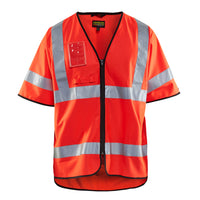 Blaklader 3023 Hi Vis Vest Class 3 Hi Vis Red Main