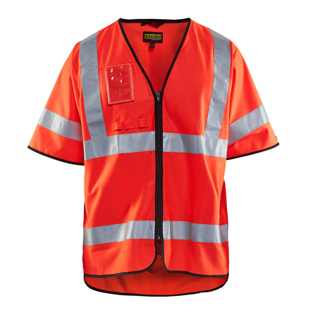 Blaklader 3023 Hi Vis Vest Class 3 Hi Vis Red Main