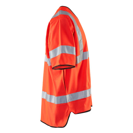 Blaklader 3023 Hi Vis Vest Class 3 Hi Vis Red Right