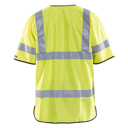 Blaklader 3023 Hi Vis Vest Class 3 Hi Vis Yellow Back