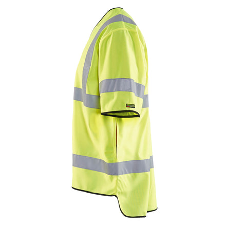 Blaklader 3023 Hi Vis Vest Class 3 Hi Vis Yellow Left