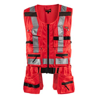 Blaklader 3032 Hi Vis Tool Vest Hi Vis Red Main