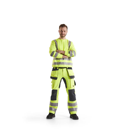 Blaklader 3087 Multinorm Sweatshirt Hi Vis Yellow Model