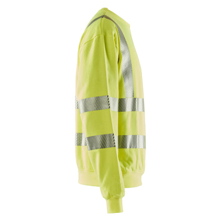 Blaklader 3087 Multinorm Sweatshirt Hi Vis Yellow Right