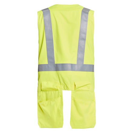 Blaklader 3089 Multinorm Inherent Waistcoat Hi Vis Yellow Back