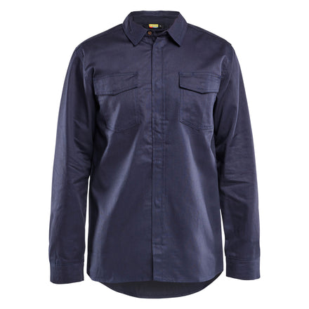 Blaklader 3226 Flame Resistant Shirt Navy Blue Main