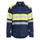 Blaklader 3229 Multinorm Shirt Navy Blue Hi Vis Yellow Main