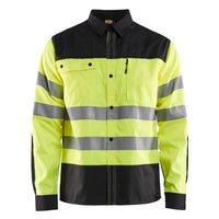 Blaklader 3255 Hi Vis Shirt Hi Vis Yellow Black Main