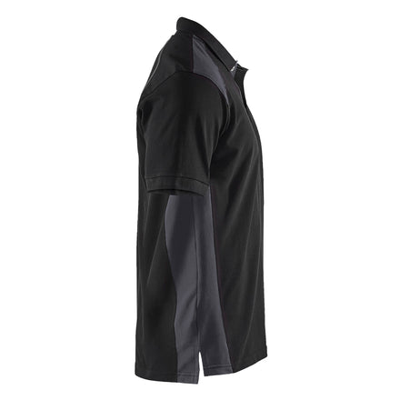 Blaklader 3324 Black/Mid Grey Polo Shirt