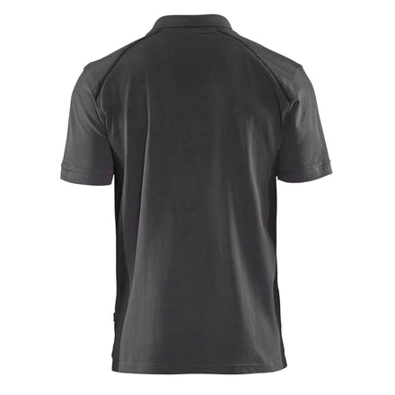 Blaklader 3324 Mid Grey/Black Polo Shirt
