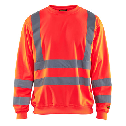 Blaklader 3341 Hi-Vis Red Sweatshirt