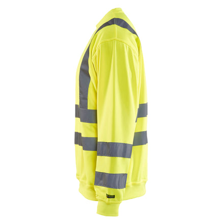 Blaklader 3341 Hi Vis Sweatshirt Hi Vis Yellow Left