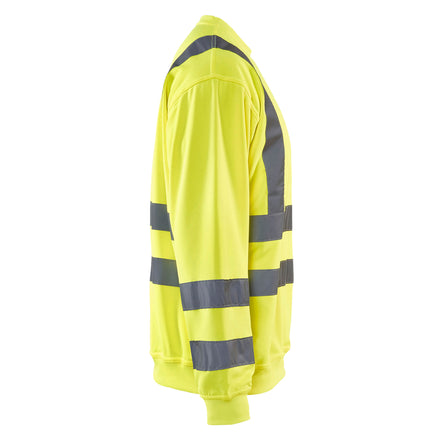 Blaklader 3341 Hi Vis Sweatshirt Hi Vis Yellow Right