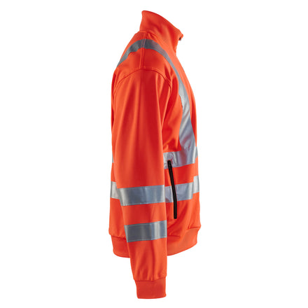 Blaklader 3358 Hi Vis Sweatshirt Hi Vis Red Right