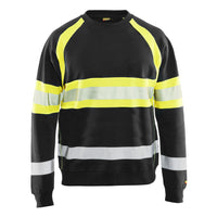 Blaklader 3359 Hi Vis Sweater Black Hi Vis Yellow Main