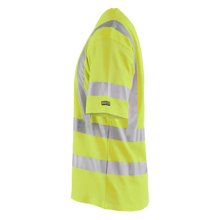 Blaklader 3380 Uv T Shirt Hi Vis Hi Vis Yellow Left