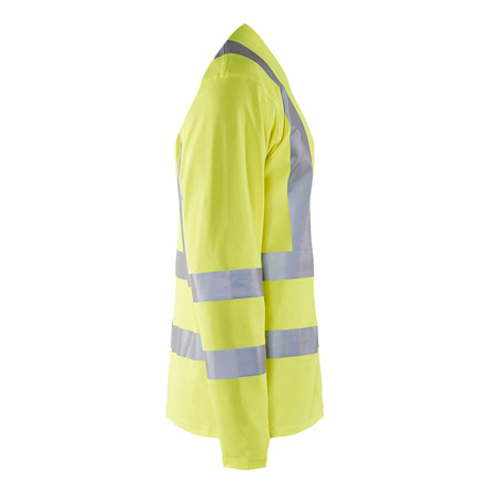Blaklader 3381 Hi Vis Uv Long Sleeved T Shirt Hi Vis Yellow Right